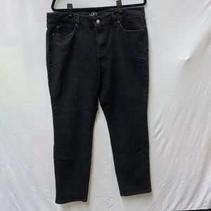 Loft Black Size 16 Curvy Skinny Jeans